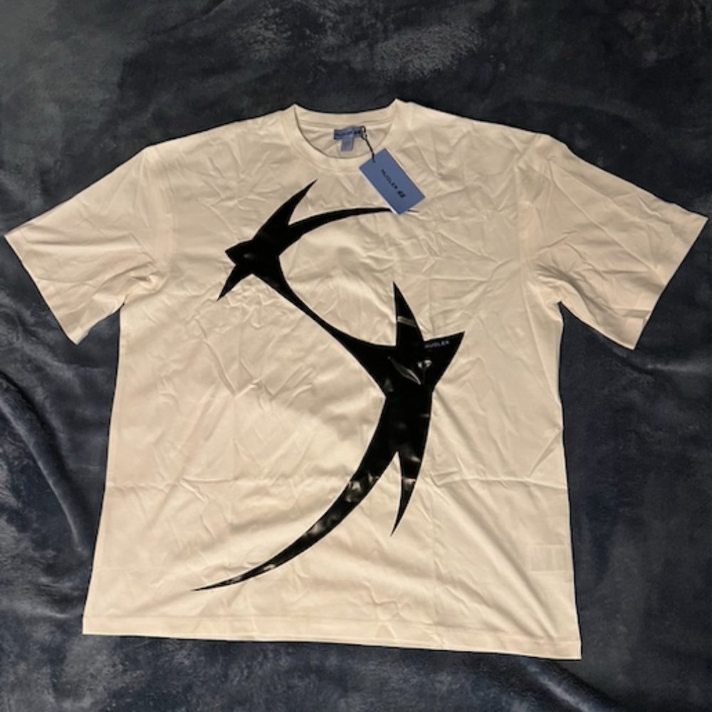 Mugler Star Printed T-shirt XL NWT